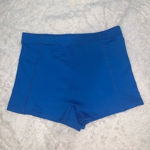 BCG royal blue volleyball spandex shorts